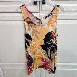 Colorful Sleeveless Women's Top